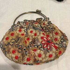 Vintage beaded purse, sparkly, fun, cute!
